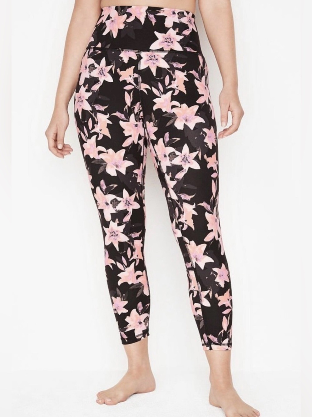 VICTORIAS SECRET Lily Print Leggings size large